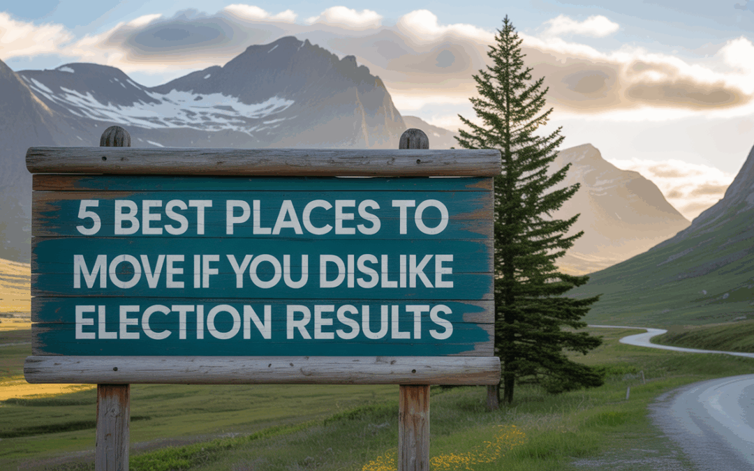 5 Best Places to Move if You Dislike Election Results